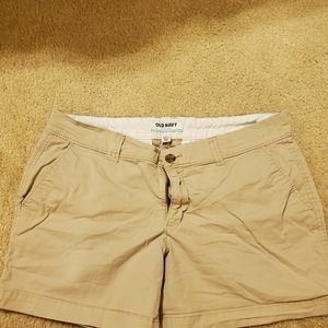 Khaki Shorts Old Navy